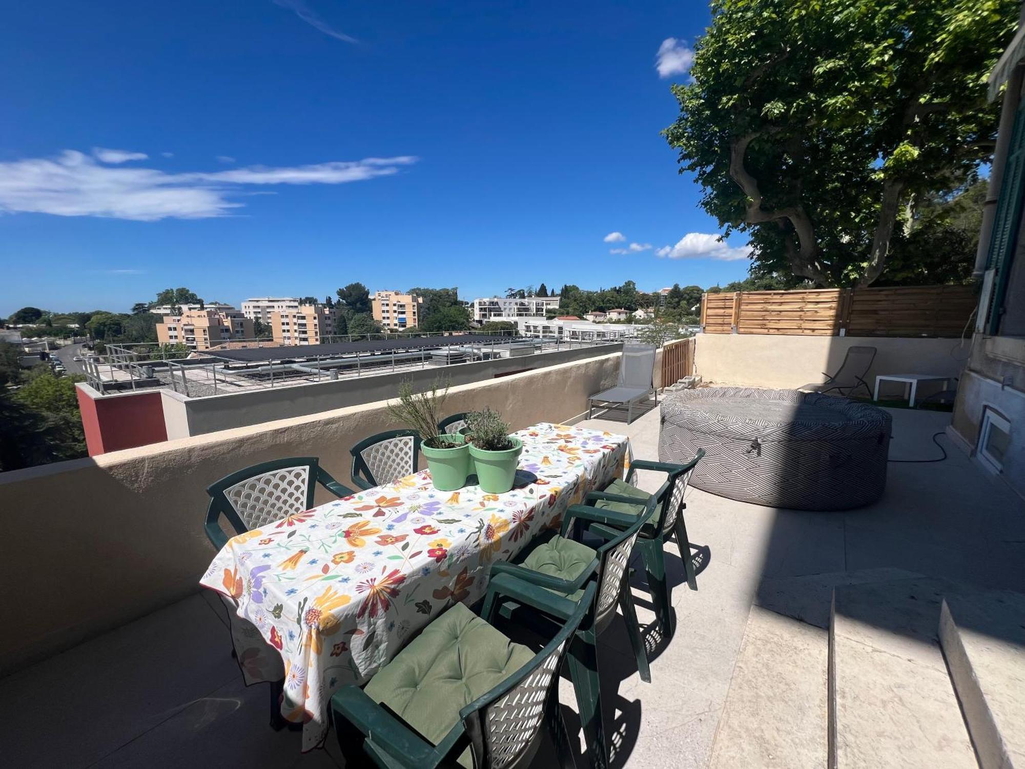 Maisons Detente Jardin, Terrasse Vue Mer Et Spa Marseille Luaran gambar