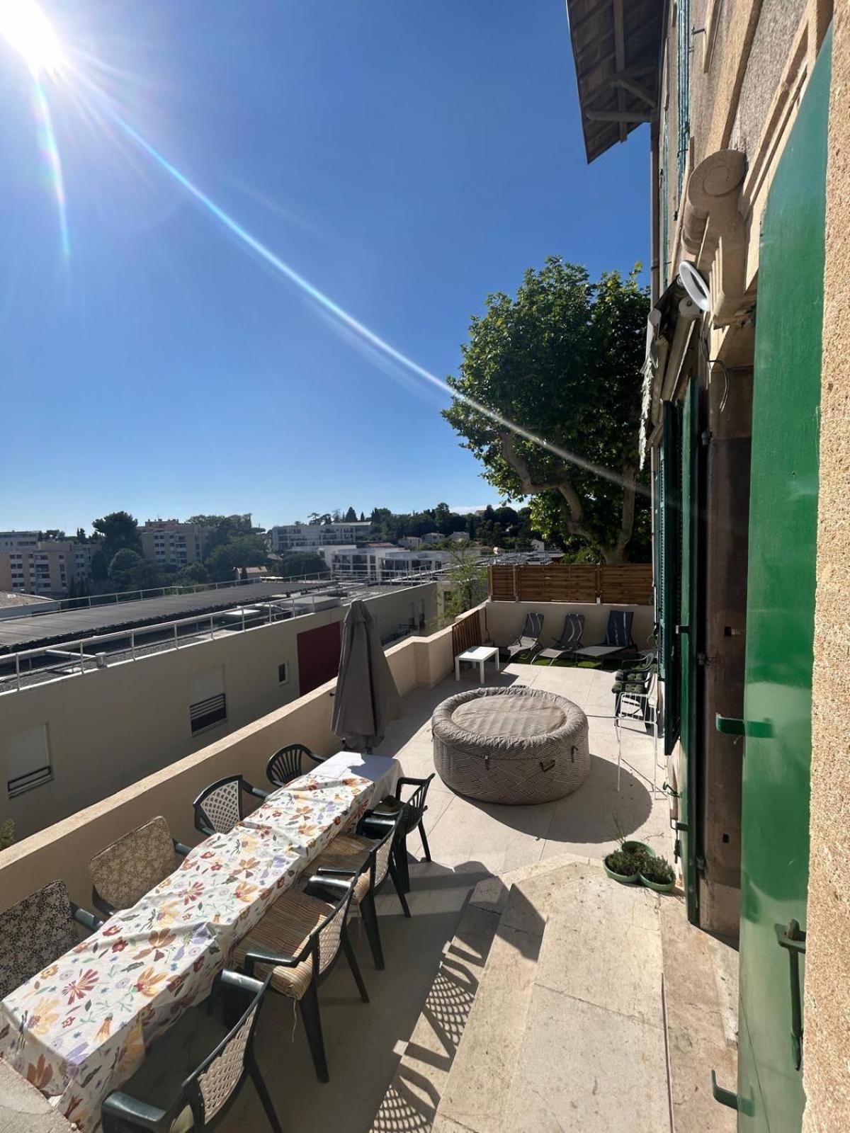 Maisons Detente Jardin, Terrasse Vue Mer Et Spa Marseille Luaran gambar