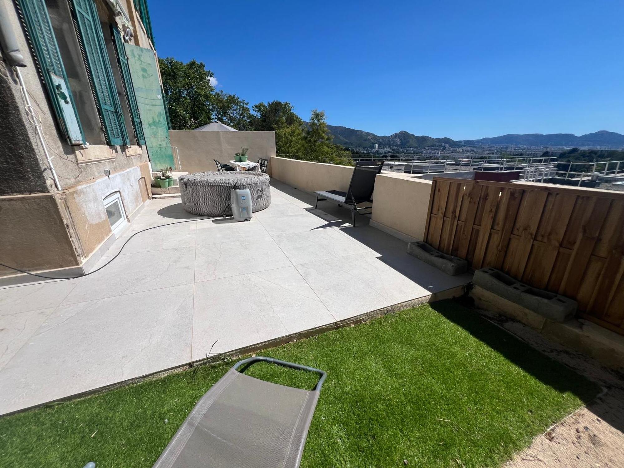 Maisons Detente Jardin, Terrasse Vue Mer Et Spa Marseille Luaran gambar